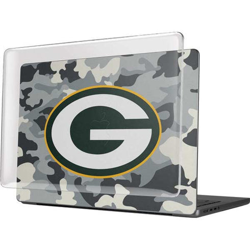 NFL Green Bay Packers Camo MacBook Pro 14in (2021-24) Case plus Skin