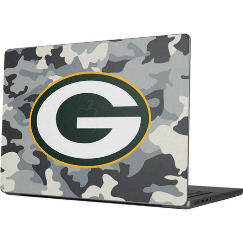 NFL Green Bay Packers Camo Apple MacBook Pro 14-inch Skin