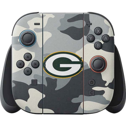 NFL Green Bay Packers Camo Nintendo Skins