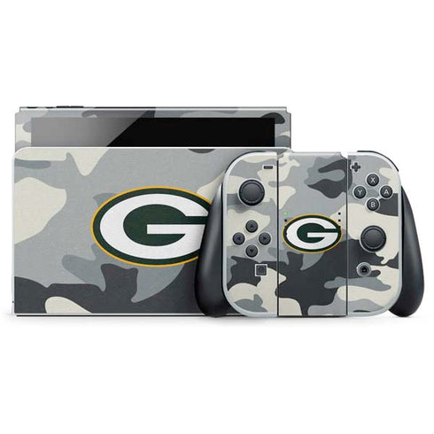NFL Green Bay Packers Camo Nintendo Skins