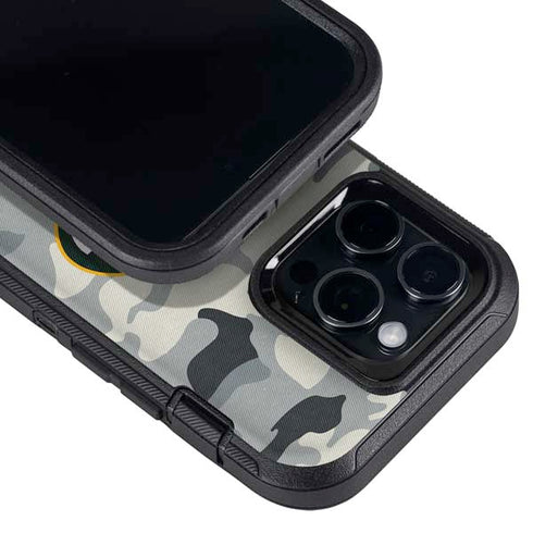 NFL Green Bay Packers Camo Otterbox Defender iPhone Skin