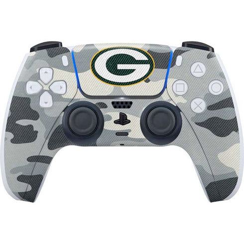 NFL Green Bay Packers Camo PlayStation PS5 Skins