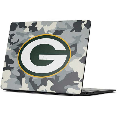 NFL Green Bay Packers Camo Surface Laptop 7 13.8in Skin