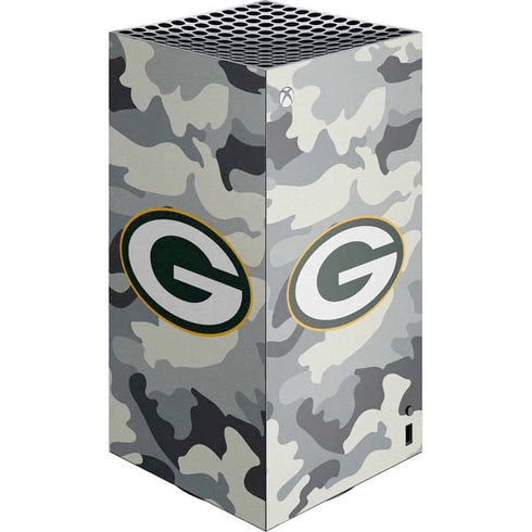 NFL Green Bay Packers Camo Xbox Series X Skins