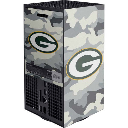 NFL Green Bay Packers Camo XBox Series X Digital Edition Console Skin