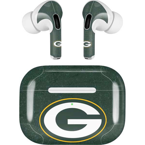 NFL Green Bay Packers Distressed AirPods Pro 2nd Gen Skin