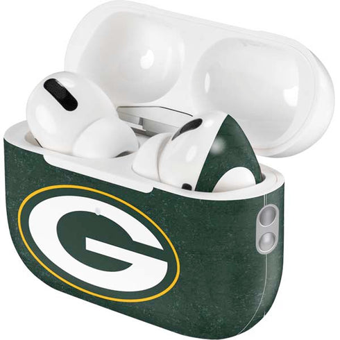 NFL Green Bay Packers Distressed AirPods Pro 2nd Gen Skin