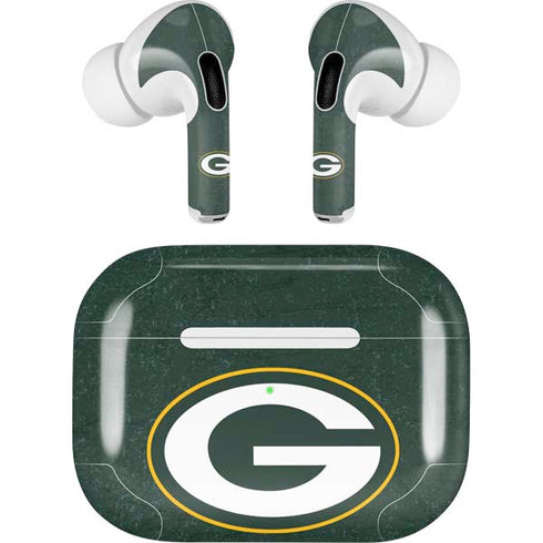 NFL Green Bay Packers Distressed Apple AirPods Pro Skin