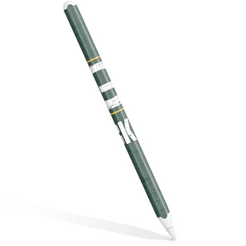 NFL Green Bay Packers Distressed Apple Pencil (2nd Gen 2019) Skin