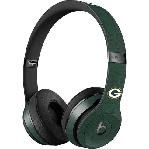 NFL Green Bay Packers Distressed Beats Solo 3 Wireless Skin