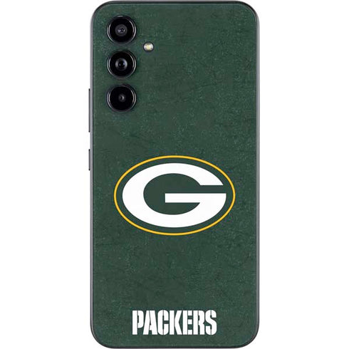 NFL Green Bay Packers Distressed Galaxy A54 5G Skin
