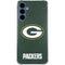 NFL Green Bay Packers Distressed Galaxy A55 5G Clear Case