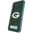 NFL Green Bay Packers Distressed Galaxy A55 5G Clear Case