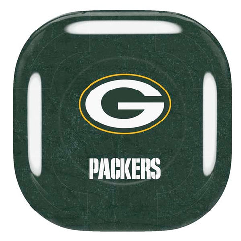 NFL Green Bay Packers Distressed Galaxy Buds Live Skin