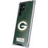 NFL Green Bay Packers Distressed Galaxy S23 Ultra Clear Case