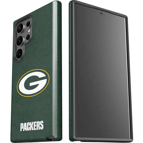 NFL Green Bay Packers Distressed Galaxy S23 Ultra Pro Case
