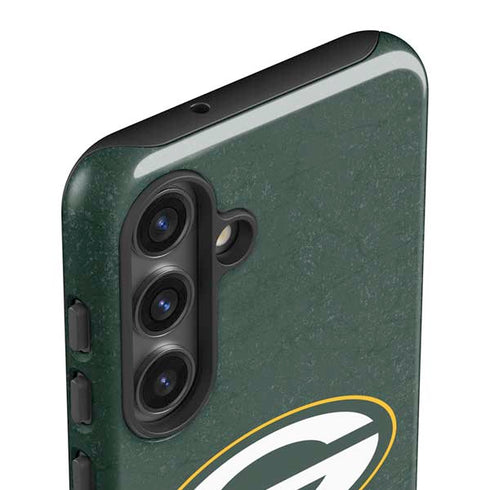 NFL Green Bay Packers Distressed Galaxy S25 Impact Case