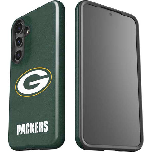 NFL Green Bay Packers Distressed Galaxy S25 Plus Impact Case