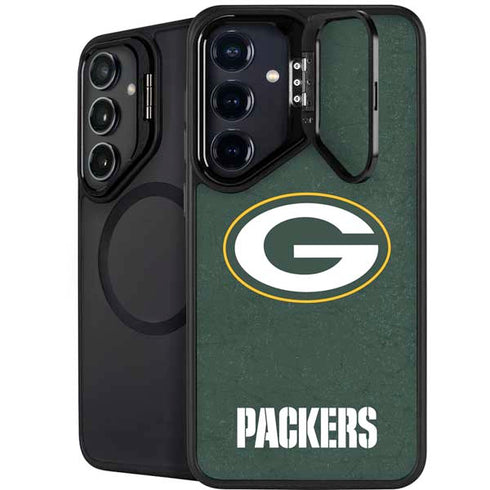NFL Green Bay Packers Distressed Galaxy S24 Plus Kickstand Case