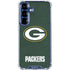 NFL Green Bay Packers Distressed Galaxy S25 Plus Clear Case