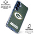 NFL Green Bay Packers Distressed Galaxy S25 Plus Clear Case