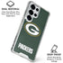 NFL Green Bay Packers Distressed Galaxy S25 Ultra Clear Case