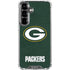 NFL Green Bay Packers Distressed Galaxy S26 Clear Case