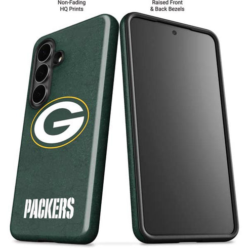 NFL Green Bay Packers Distressed Galaxy S26 Impact Case