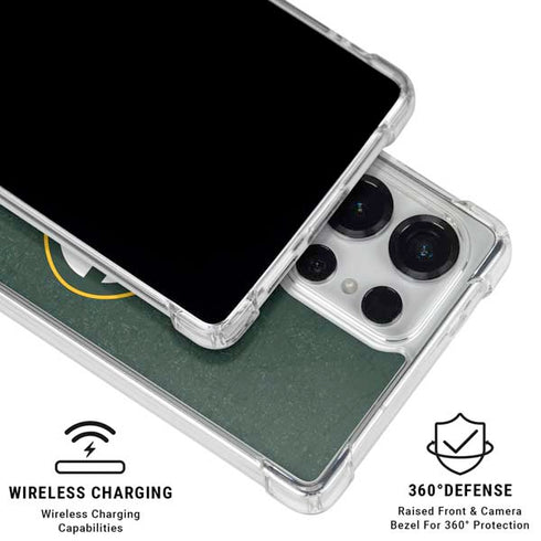 NFL Green Bay Packers Distressed Galaxy S26 Ultra Clear Case