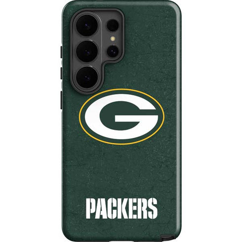 NFL Green Bay Packers Distressed Galaxy S26 Ultra Impact Case