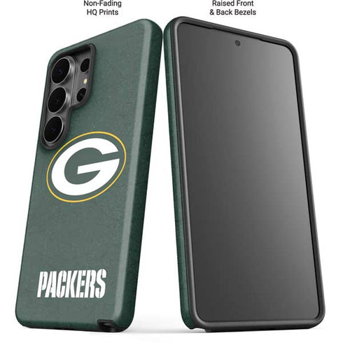 NFL Green Bay Packers Distressed Galaxy S26 Ultra Impact Case