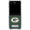 NFL Green Bay Packers Distressed Galaxy Z Flip6 Clear Case
