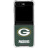 NFL Green Bay Packers Distressed Galaxy Z Flip6 Clear Case