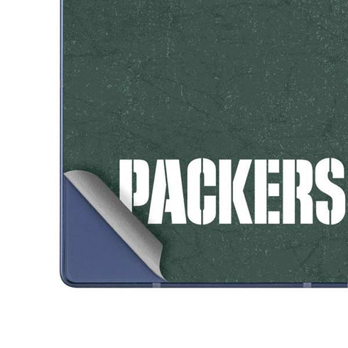 NFL Green Bay Packers Distressed Galaxy Z Fold6 Skin