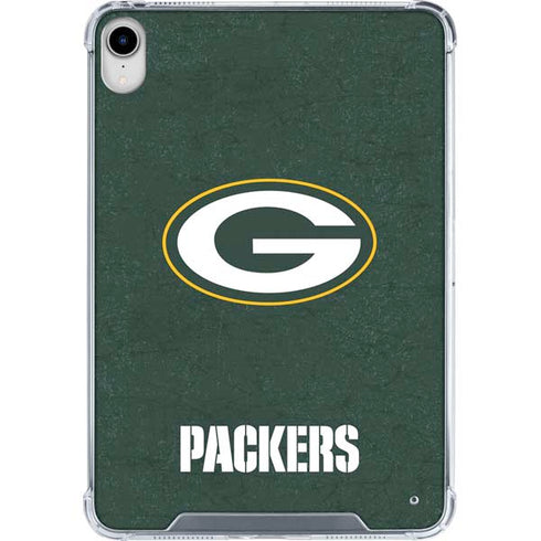NFL Green Bay Packers Distressed iPad 11th Gen (2025) Clear Case