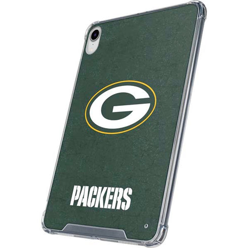 NFL Green Bay Packers Distressed iPad 11th Gen (2025) Clear Case