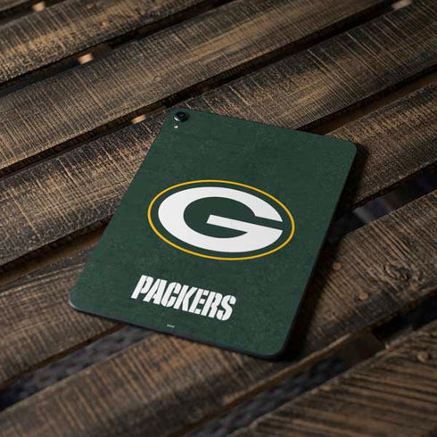 NFL Green Bay Packers Distressed Apple iPad Pro Skin