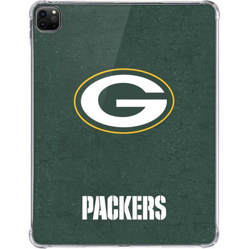 NFL Green Bay Packers Distressed iPad Pro 11in (2024) Clear Case