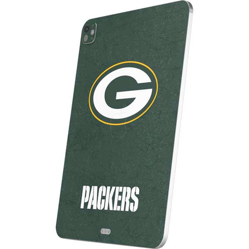 NFL Green Bay Packers Distressed iPad Pro 13in M4 (2024) Skin