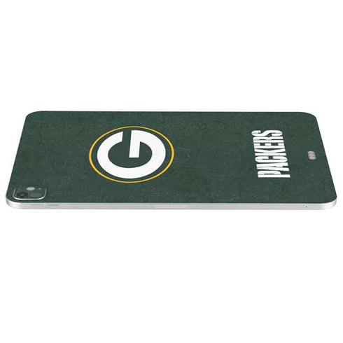 NFL Green Bay Packers Distressed iPad Pro 13in M4 (2024) Skin