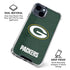 NFL Green Bay Packers Distressed iPhone 15 Clear Case
