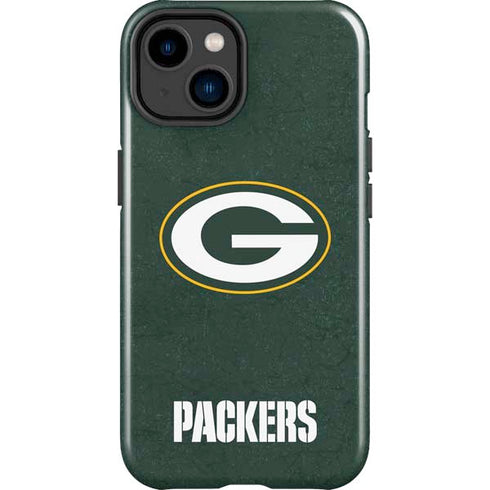 NFL Green Bay Packers Distressed iPhone 15 Impact Case