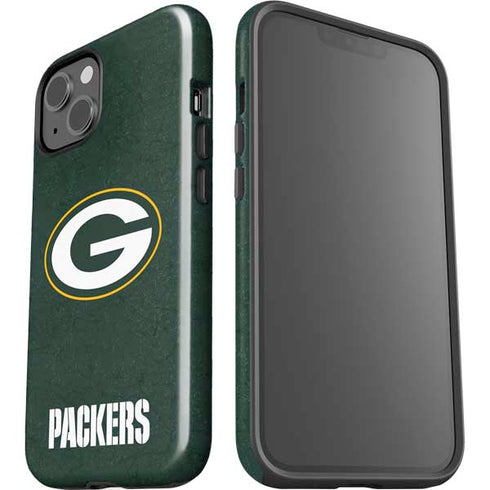 NFL Green Bay Packers Distressed iPhone 15 Impact Case
