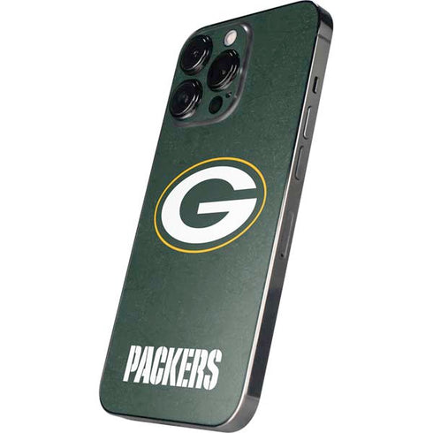 NFL Green Bay Packers Distressed iPhone 15 Pro Max Skin