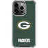 NFL Green Bay Packers Distressed iPhone 16 Pro Clear Case