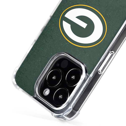 NFL Green Bay Packers Distressed iPhone 16 Pro MagSafe Case