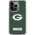 NFL Green Bay Packers Distressed iPhone 16 Pro Max Clear Case