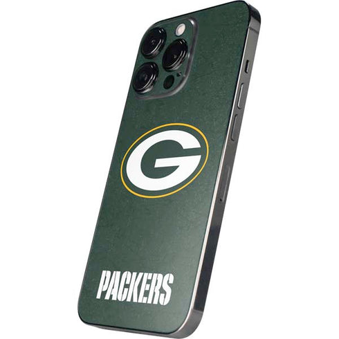 NFL Green Bay Packers Distressed iPhone 16 Pro Skin
