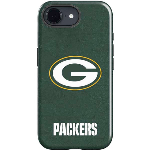 NFL Green Bay Packers Distressed iPhone 16e Impact Case