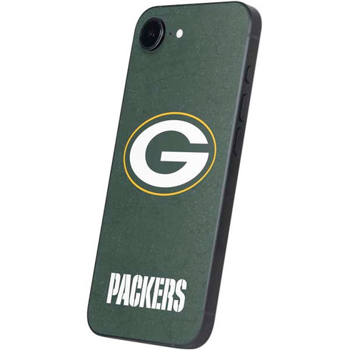 NFL Green Bay Packers Distressed iPhone 16e Skin